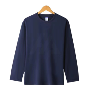Navy Blue Long Sleeve T shirt