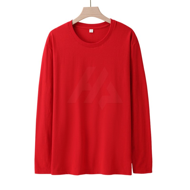 Red Long Sleeve T shirt