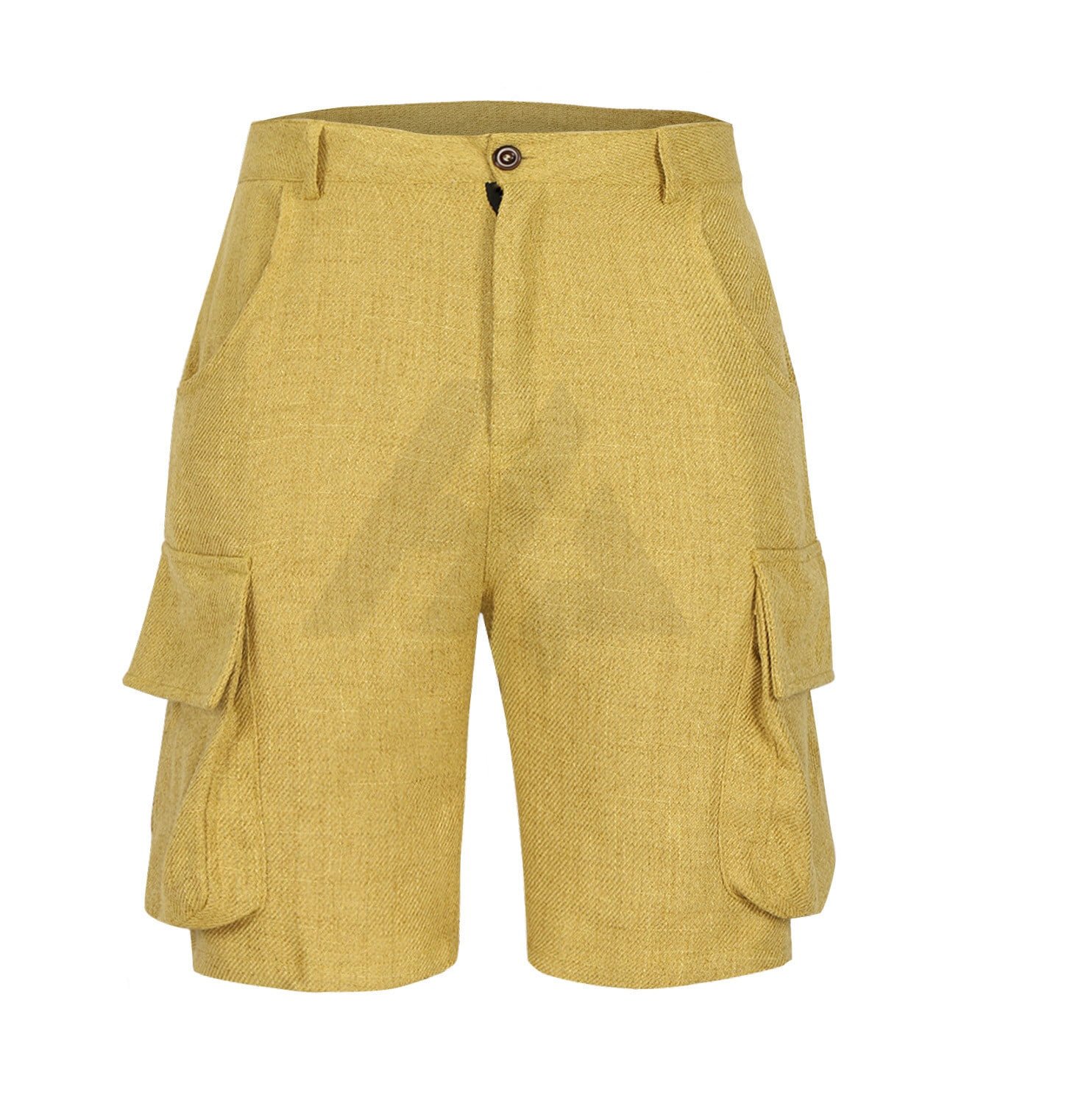 Waffle Texture Cargo Shorts