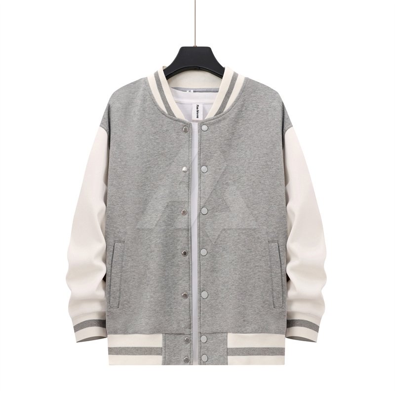 Light Grey Varsity Jacket